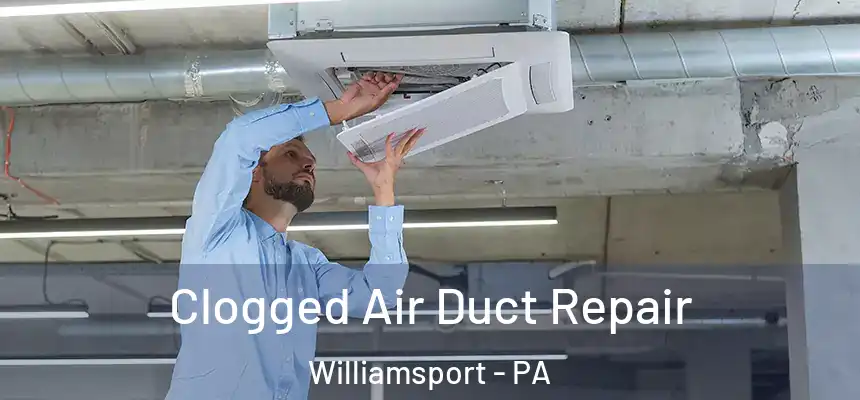  Clogged Air Duct Repair Williamsport - PA